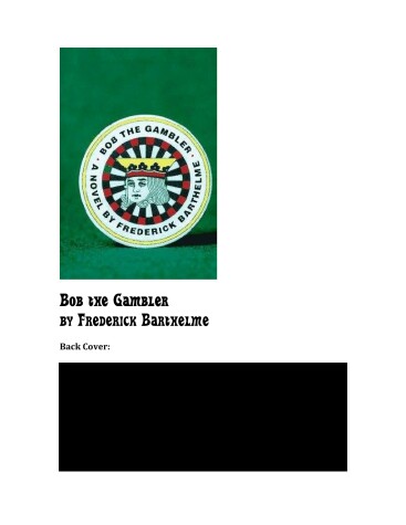 Book cover for Bob the Gambler