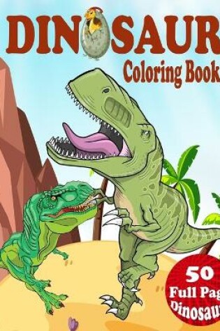 Cover of Dinosaur Coloring Book