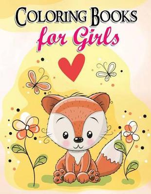 Book cover for Gorgeous Coloring Book for Girls