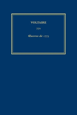 Book cover for Complete Works of Voltaire 77A