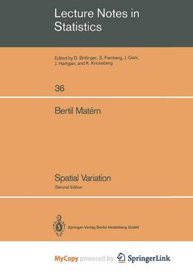 Book cover for Spatial Variation