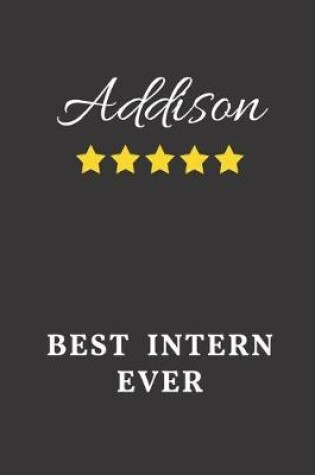 Cover of Addison Intern Ever