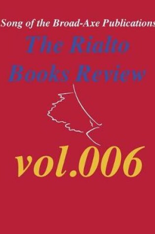 Cover of The Rialto Books Review vol.006