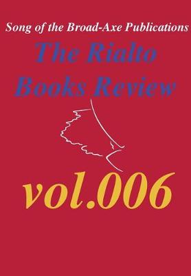 Book cover for The Rialto Books Review vol.006