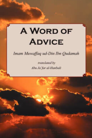 Cover of A Word of Advice