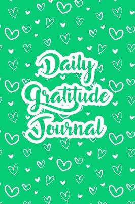 Cover of Gratitude Journal Scribbly Hearts Pattern 11