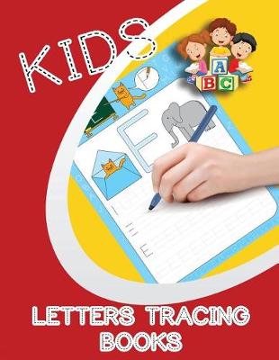 Book cover for Kids Letters Tracing Books