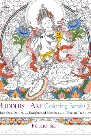 Cover of Buddhist Art Coloring Book 2