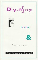 Book cover for Diversity, Gender, Color and Culture