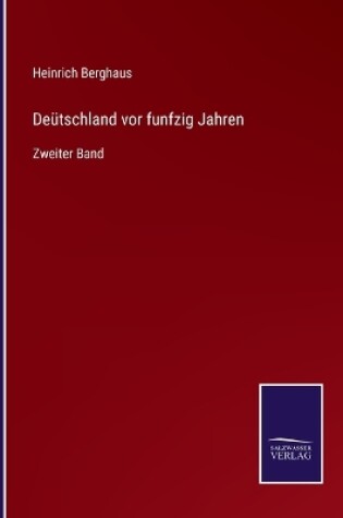 Cover of Deütschland vor funfzig Jahren