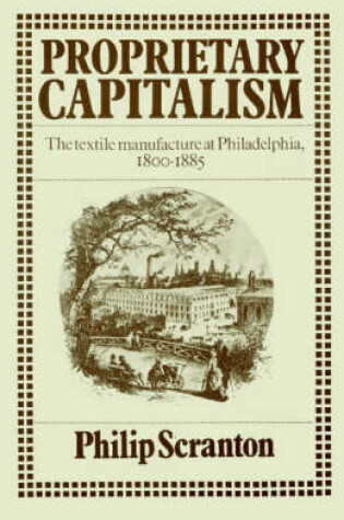 Cover of Proprietary Capitalism