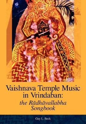 Book cover for Vaishnava Temple Music in Vrindaban