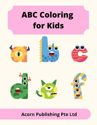 Book cover for ABC Coloring for Kids