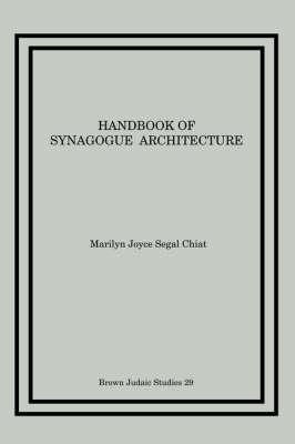 Book cover for Handbook of Synagogue Architecture