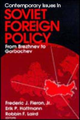 Book cover for Contemporary Issues in Soviet Foreign Policy