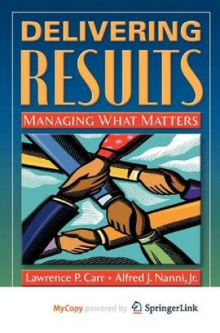 Cover of Delivering Results