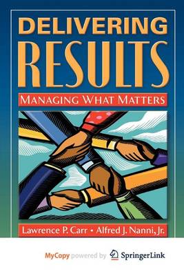 Book cover for Delivering Results