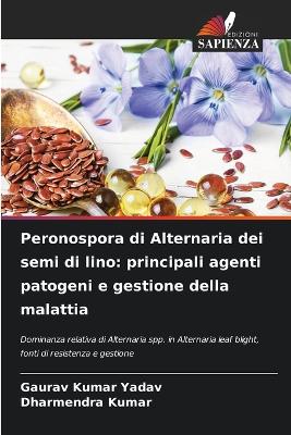 Book cover for Peronospora di Alternaria dei semi di lino