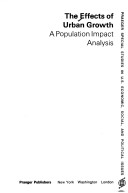 Book cover for Effects of Urban Growth