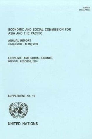 Cover of Economic and Social Commission for Asia and the Pacific