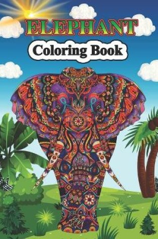 Cover of Elephant Coloring Book