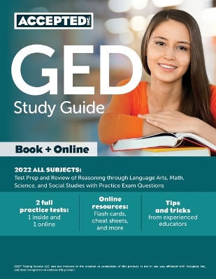 Book cover for GED Study Guide 2022 All Subjects