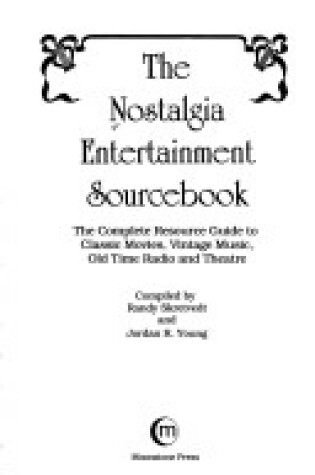 Cover of The Nostalgia Entertainment Sourcebook