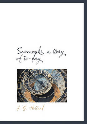 Book cover for Sevenoaks, a Story of To-Day