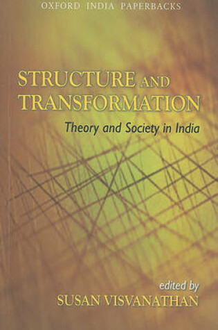 Cover of Theory and Society in India
