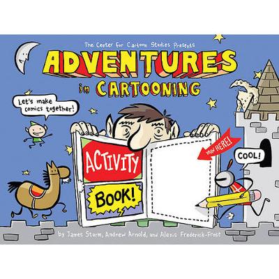 Book cover for Adventures in Cartooning