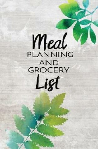 Cover of Meal Planning And Grocery List