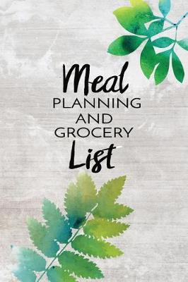 Book cover for Meal Planning And Grocery List