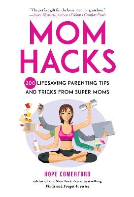 Book cover for Mom Hacks