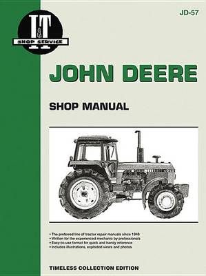 Book cover for John Deere Model 4050-4850 Tractor Service Repair Manual