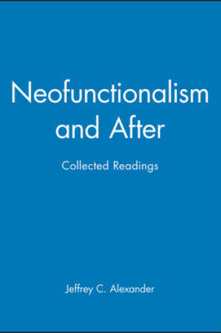 Cover of Neofunctionalism and After