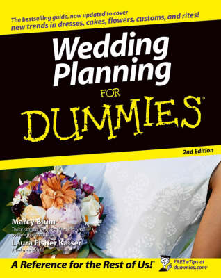 Book cover for Wedding Planning for Dummies