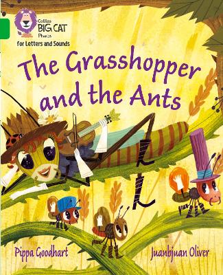 Book cover for The Grasshopper and the Ants