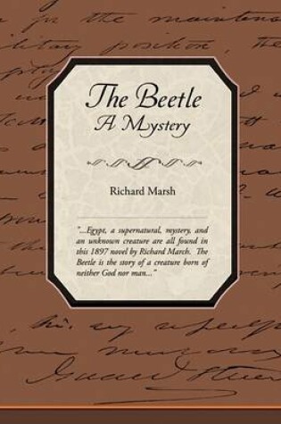 Cover of The Beetle a Mystery