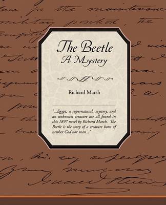 Book cover for The Beetle a Mystery