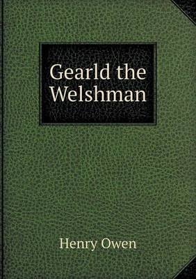 Book cover for Gearld the Welshman