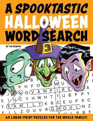 Cover of A Spooktastic Halloween Word Search