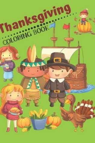 Cover of Thanksgiving Coloring Book