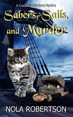 Book cover for Sabers, Sails, and Murder