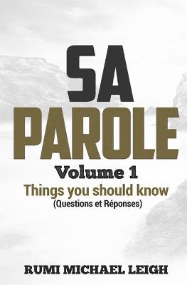 Book cover for SA PAROLE Volume 1