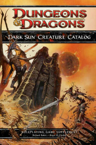 Cover of Dark Sun Creature Catalog