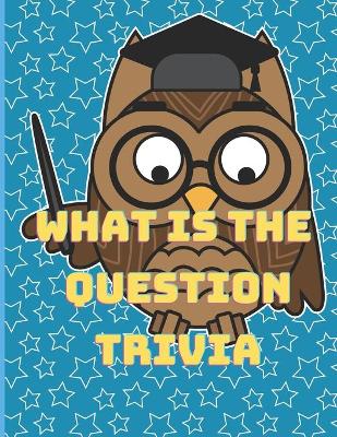 Book cover for What is the question trivia