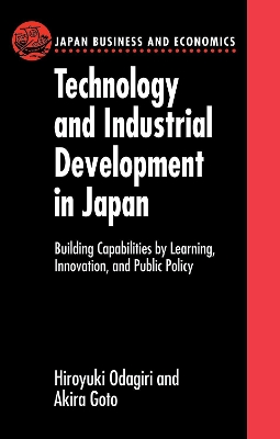 Cover of Technology and Industrial Development in Japan