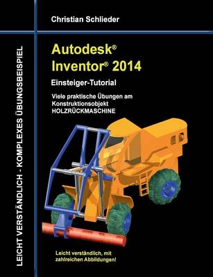 Book cover for Autodesk Inventor 2014 - Einsteiger-Tutorial