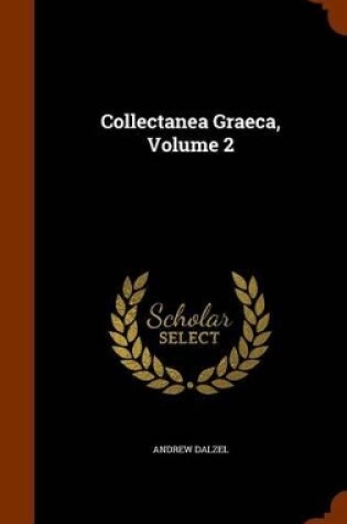 Cover of Collectanea Graeca, Volume 2