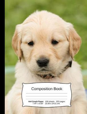 Cover of Golden Retriever Composition Notebook